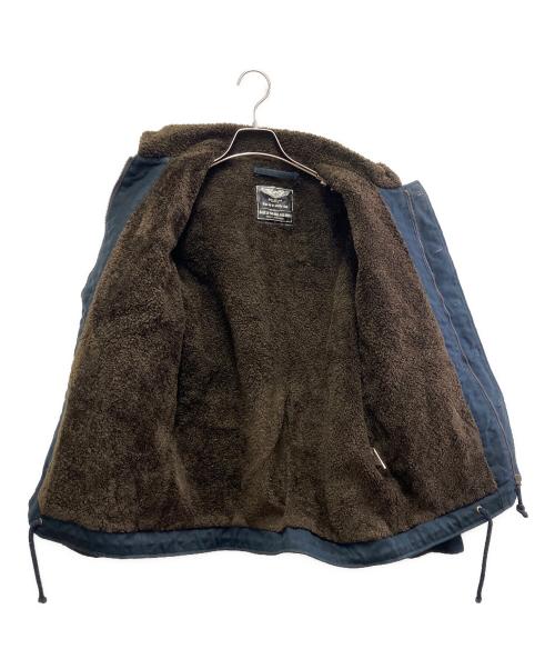 HIDE AND SEEK（ハイドアンドシーク）HIDE AND SEEK (ハイドアンドシーク) デッキジャケット ネイビー サイズ:Lの古着・服飾アイテム