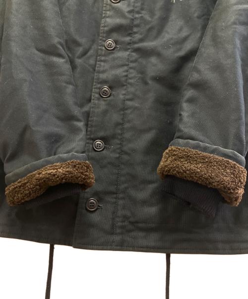 HIDE AND SEEK（ハイドアンドシーク）HIDE AND SEEK (ハイドアンドシーク) デッキジャケット ネイビー サイズ:Lの古着・服飾アイテム