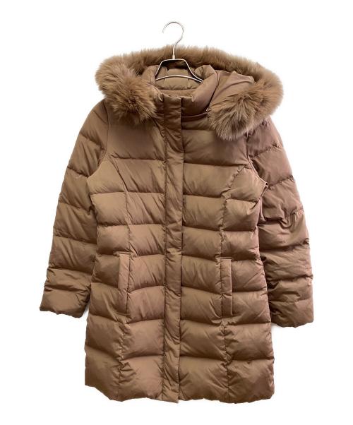 Demi-Luxe Beams（デミルクス ビームス）Demi-Luxe BEAMS (デミルクス ビームス) ダウンコート ブラウン サイズ:38の古着・服飾アイテム