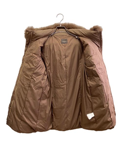 Demi-Luxe Beams（デミルクス ビームス）Demi-Luxe BEAMS (デミルクス ビームス) ダウンコート ブラウン サイズ:38の古着・服飾アイテム