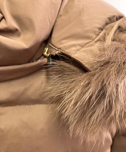 Demi-Luxe Beams（デミルクス ビームス）Demi-Luxe BEAMS (デミルクス ビームス) ダウンコート ブラウン サイズ:38の古着・服飾アイテム