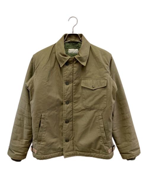 BUZZ RICKSON'S（バズリクソンズ）Buzz Rickson's (バズリクソンズ) A2デッキジャケット グリーン サイズ:Sの古着・服飾アイテム