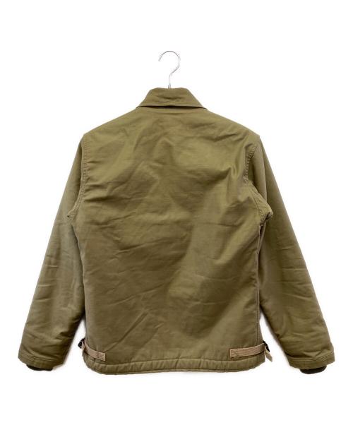 BUZZ RICKSON'S（バズリクソンズ）Buzz Rickson's (バズリクソンズ) A2デッキジャケット グリーン サイズ:Sの古着・服飾アイテム