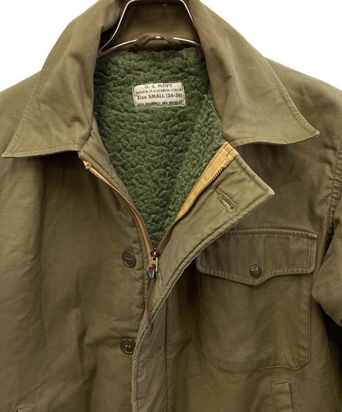 BUZZ RICKSON'S（バズリクソンズ）Buzz Rickson's (バズリクソンズ) A2デッキジャケット グリーン サイズ:Sの古着・服飾アイテム