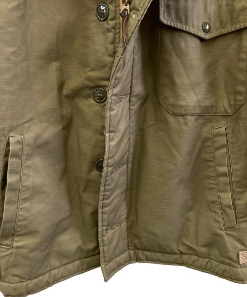 BUZZ RICKSON'S（バズリクソンズ）Buzz Rickson's (バズリクソンズ) A2デッキジャケット グリーン サイズ:Sの古着・服飾アイテム