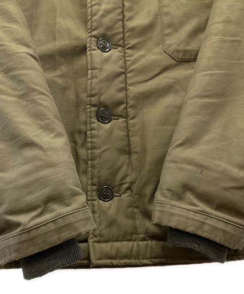 BUZZ RICKSON'S（バズリクソンズ）Buzz Rickson's (バズリクソンズ) A2デッキジャケット グリーン サイズ:Sの古着・服飾アイテム