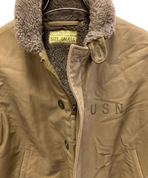 BUZZ RICKSON'S（バズリクソンズ）Buzz Rickson's (バズリクソンズ) デッキジャケット ベージュ サイズ:Sの古着・服飾アイテム