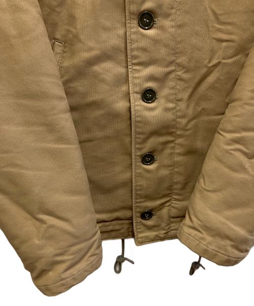 BUZZ RICKSON'S（バズリクソンズ）Buzz Rickson's (バズリクソンズ) デッキジャケット ベージュ サイズ:Sの古着・服飾アイテム
