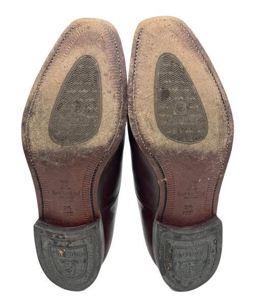 SCOTCH GRAIN（スコッチグレイン）SCOTCH GRAIN (スコッチグレイン) ストレートチップシューズ ブラウン サイズ:26の古着・服飾アイテム