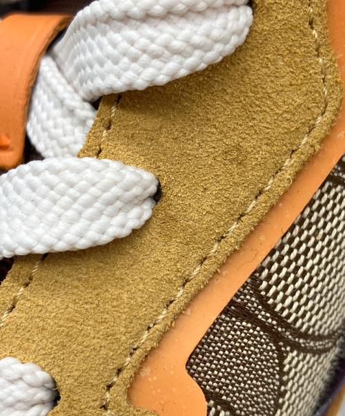 COACH（コーチ）COACH (コーチ) スニーカー ベージュ×ブラウン サイズ:26の古着・服飾アイテム