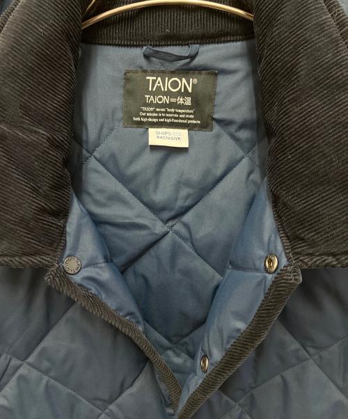 SHIPS（シップス）SHIPS (シップス) TAION (タイオン) ダウンコート ネイビー サイズ:不明の古着・服飾アイテム