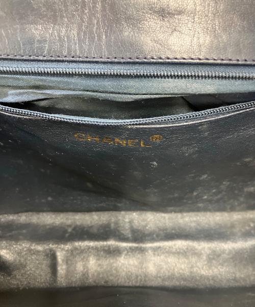 CHANEL（シャネル）CHANEL (シャネル) チェーンショルダーバッグ ネイビーの古着・服飾アイテム