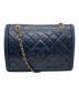 CHANEL（シャネル）の古着「チェーンショルダーバッグ」｜ネイビー