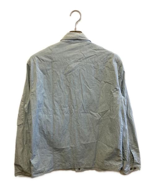 C.P COMPANY（シーピーカンパニー）C.P COMPANY (シーピーカンパニー) MULTI POCKET COTTON NYLON JACKET スカイブルー サイズ:４の古着・服飾アイテム
