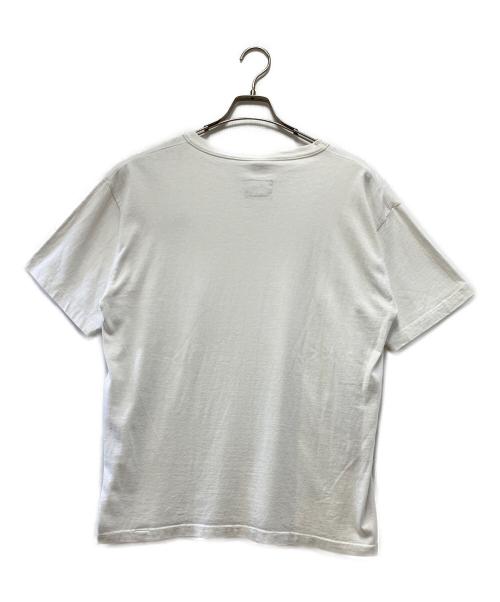 stussy（ステューシー）stussy (ステューシー) Champion T1011 (チャンピオン ティーテンイレブン) 半袖Tシャツ ホワイト サイズ:Lの古着・服飾アイテム