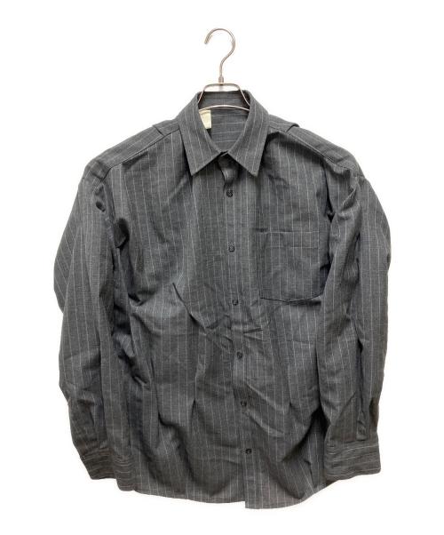 N.HOOLYWOOD（エヌ ハリウッド）N.HOOLYWOOD (エヌ ハリウッド) 長袖シャツ グレー サイズ:38の古着・服飾アイテム