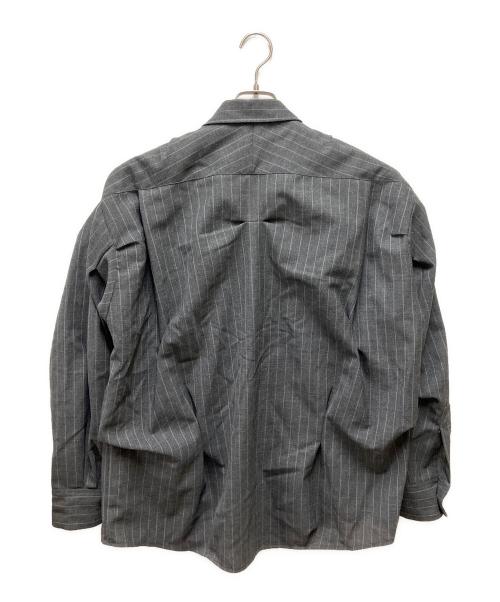 N.HOOLYWOOD（エヌ ハリウッド）N.HOOLYWOOD (エヌ ハリウッド) 長袖シャツ グレー サイズ:38の古着・服飾アイテム