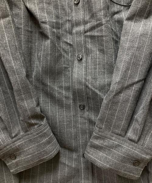 N.HOOLYWOOD（エヌ ハリウッド）N.HOOLYWOOD (エヌ ハリウッド) 長袖シャツ グレー サイズ:38の古着・服飾アイテム