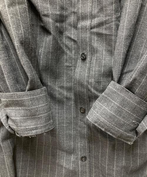 N.HOOLYWOOD（エヌ ハリウッド）N.HOOLYWOOD (エヌ ハリウッド) 長袖シャツ グレー サイズ:38の古着・服飾アイテム