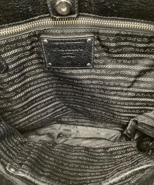 PRADA（プラダ）PRADA (プラダ) ハンドバッグ ブラックの古着・服飾アイテム