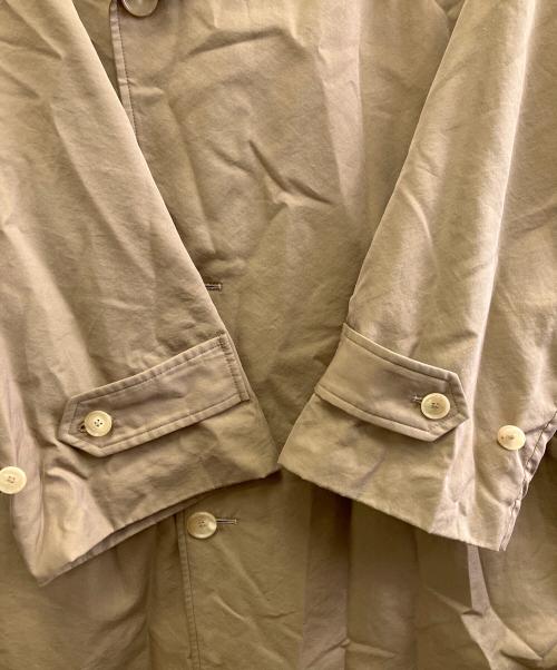 AURALEE（オーラリー）AURALEE (オーラリー) WASHED FINX CUPRO TWILL LONG COAT ブラウン サイズ:1の古着・服飾アイテム