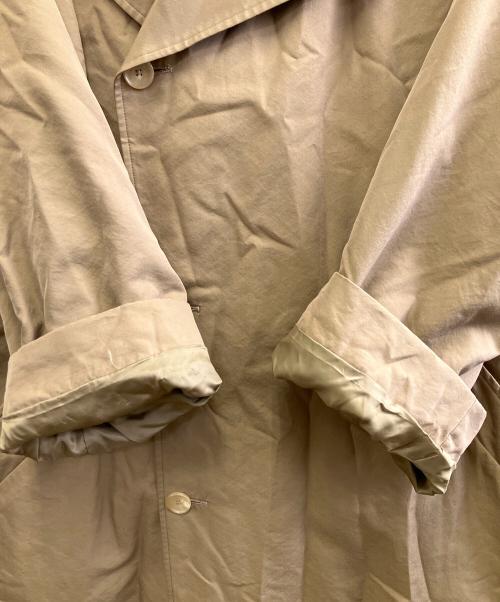 AURALEE（オーラリー）AURALEE (オーラリー) WASHED FINX CUPRO TWILL LONG COAT ブラウン サイズ:1の古着・服飾アイテム