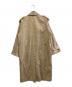 AURALEE (オーラリー) WASHED FINX CUPRO TWILL LONG COAT ブラウン サイズ:1：30000円