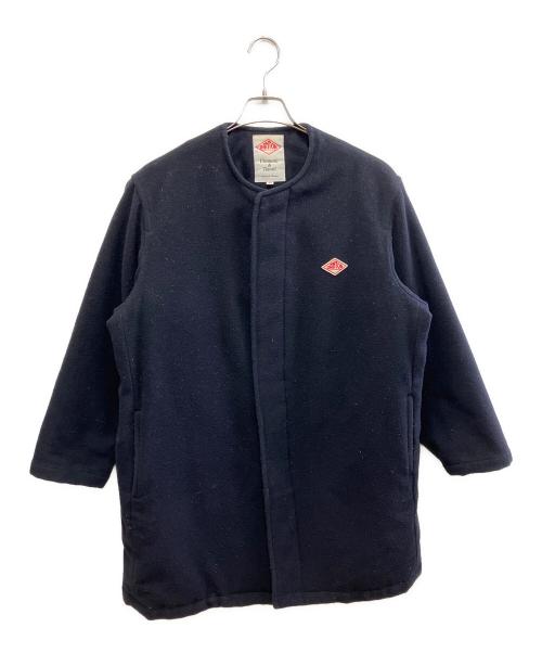 DANTON（ダントン）DANTON (ダントン) モッサノーカラーダウンコート ネイビー サイズ:36の古着・服飾アイテム