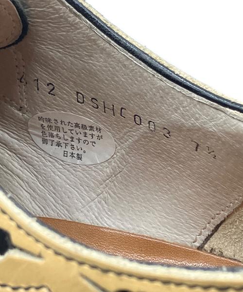 Dry Bones（ドライボーンズ）Dry bones (ドライボーンズ) モンクストラップシューズ ブラック サイズ:7 1/2の古着・服飾アイテム