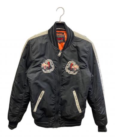 中古・古着通販】Schott (ショット) スタジャン ブラック サイズ:XS