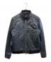 AKM（エーケーエム）の古着「ライダースジャケット」｜ブラック