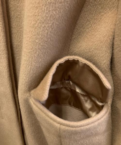 MaxMara（マックスマーラ）MaxMara (マックスマーラ) ウールコート ベージュ サイズ:J 42の古着・服飾アイテム