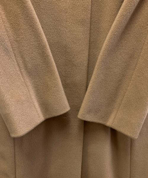 MaxMara（マックスマーラ）MaxMara (マックスマーラ) ウールコート ベージュ サイズ:J 42の古着・服飾アイテム