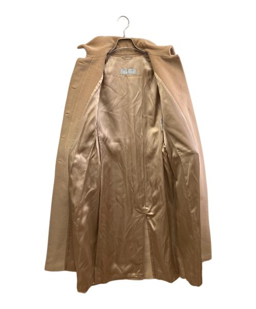 MaxMara（マックスマーラ）MaxMara (マックスマーラ) ウールコート ベージュ サイズ:J 42の古着・服飾アイテム