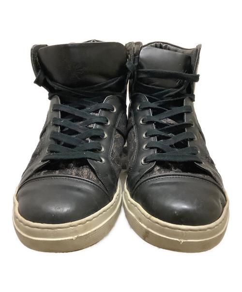 MIHARA YASUHIRO（ミハラヤスヒロ）MIHARA YASUHIRO (ミハラヤスヒロ) ハイカットスニーカー ブラック サイズ:42の古着・服飾アイテム