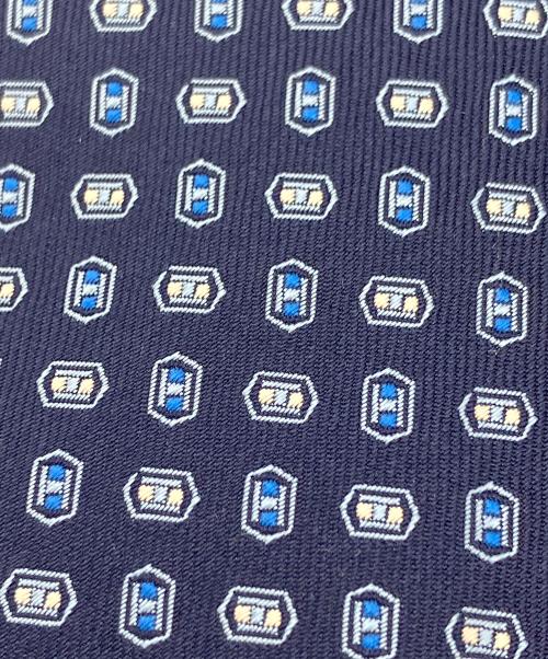 HERMES（エルメス）HERMES (エルメス) シルクネクタイ ブルー サイズ:不明の古着・服飾アイテム