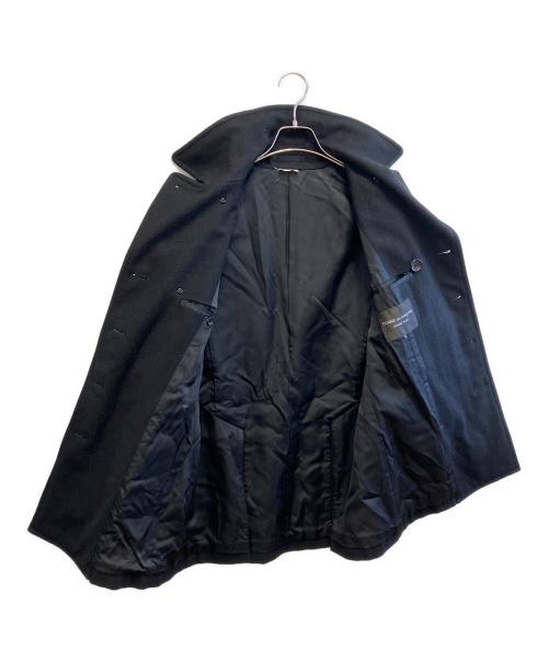 COMME des GARCONS HOMME PLUS（コムデギャルソンオムプリュス）COMME des GARCONS HOMME PLUS (コムデギャルソンオムプリュス) ウールコート ネイビー サイズ:Sの古着・服飾アイテム