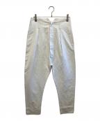 Vivienne Westwoodヴィヴィアンウエストウッド）の古着「リネン混テーパードパンツ」｜アイボリー