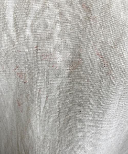 Vivienne Westwood（ヴィヴィアンウエストウッド）Vivienne Westwood (ヴィヴィアンウエストウッド) リネン混テーパードパンツ アイボリー サイズ:44の古着・服飾アイテム