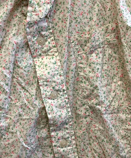 Vivienne Westwood（ヴィヴィアンウエストウッド）Vivienne Westwood (ヴィヴィアンウエストウッド) 長袖シャツ ベージュ×グリーン サイズ:Iの古着・服飾アイテム