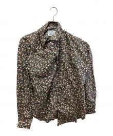 Vivienne Westwood（ヴィヴィアンウエストウッド）の古着「長袖シャツ」｜ブラック×グリーン×ピンク