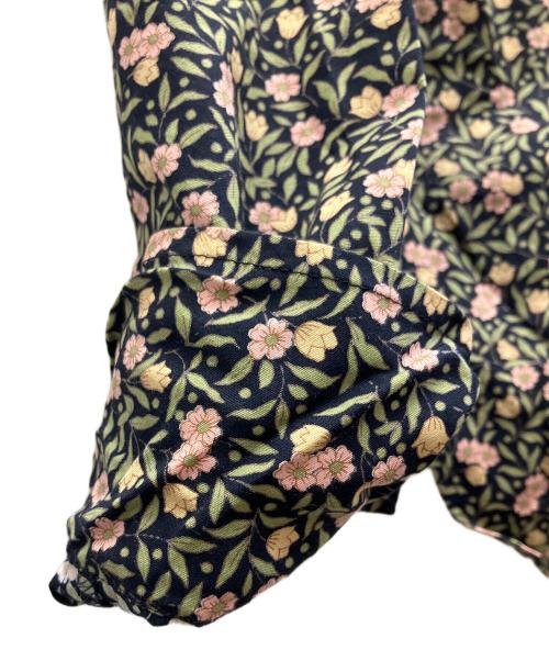 Vivienne Westwood（ヴィヴィアンウエストウッド）Vivienne Westwood (ヴィヴィアンウエストウッド) 長袖シャツ ブラック×グリーン×ピンク サイズ:44(Ⅰ)の古着・服飾アイテム