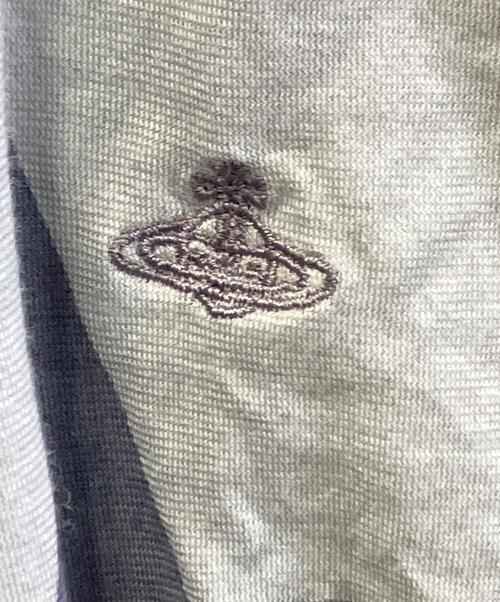 Vivienne Westwood（ヴィヴィアンウエストウッド）Vivienne Westwood (ヴィヴィアンウエストウッド) 長袖シャツ グレー×ネイビー サイズ:Sの古着・服飾アイテム