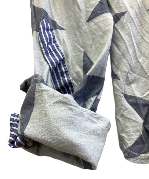 Vivienne Westwood（ヴィヴィアンウエストウッド）Vivienne Westwood (ヴィヴィアンウエストウッド) 長袖シャツ グレー×ネイビー サイズ:Sの古着・服飾アイテム