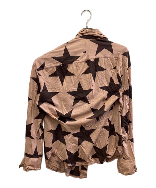 Vivienne Westwood（ヴィヴィアンウエストウッド）Vivienne Westwood (ヴィヴィアンウエストウッド) 長袖シャツ レッド×ブラウン サイズ:Sの古着・服飾アイテム