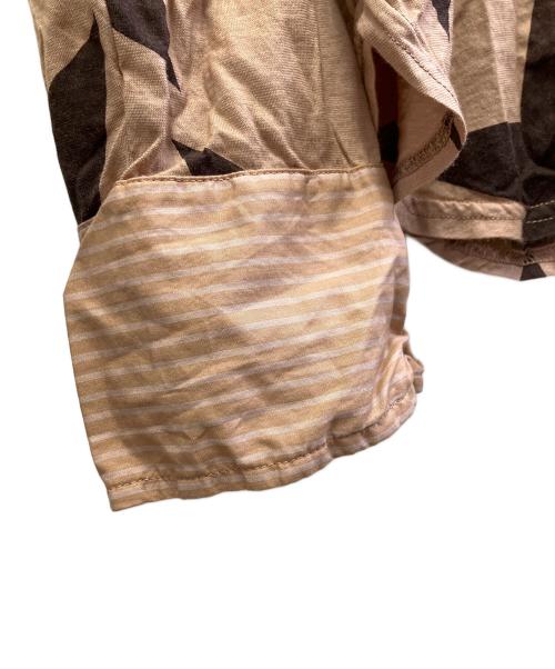 Vivienne Westwood（ヴィヴィアンウエストウッド）Vivienne Westwood (ヴィヴィアンウエストウッド) 長袖シャツ レッド×ブラウン サイズ:Sの古着・服飾アイテム