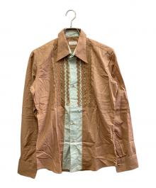 DRIES VAN NOTEN（ドリスヴァンノッテン）の古着「長袖シャツ」｜ブラウン