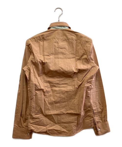DRIES VAN NOTEN（ドリスヴァンノッテン）DRIES VAN NOTEN (ドリスヴァンノッテン) 長袖シャツ ブラウン サイズ:46の古着・服飾アイテム