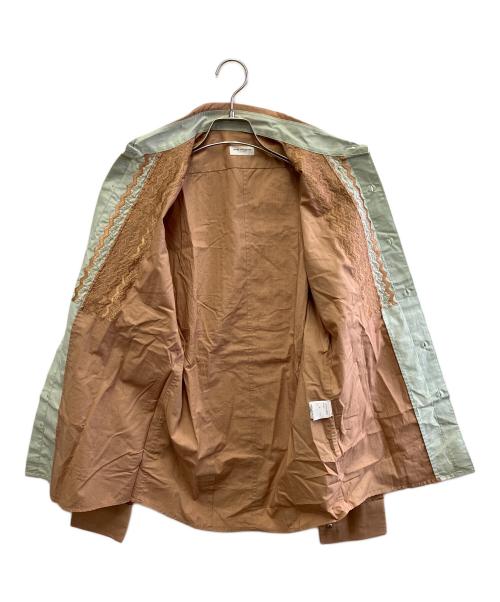 DRIES VAN NOTEN（ドリスヴァンノッテン）DRIES VAN NOTEN (ドリスヴァンノッテン) 長袖シャツ ブラウン サイズ:46の古着・服飾アイテム