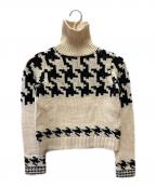 YOHJI YAMAMOTOヨウジヤマモト）の古着「厚手ニット」｜アイボリー×ブラック